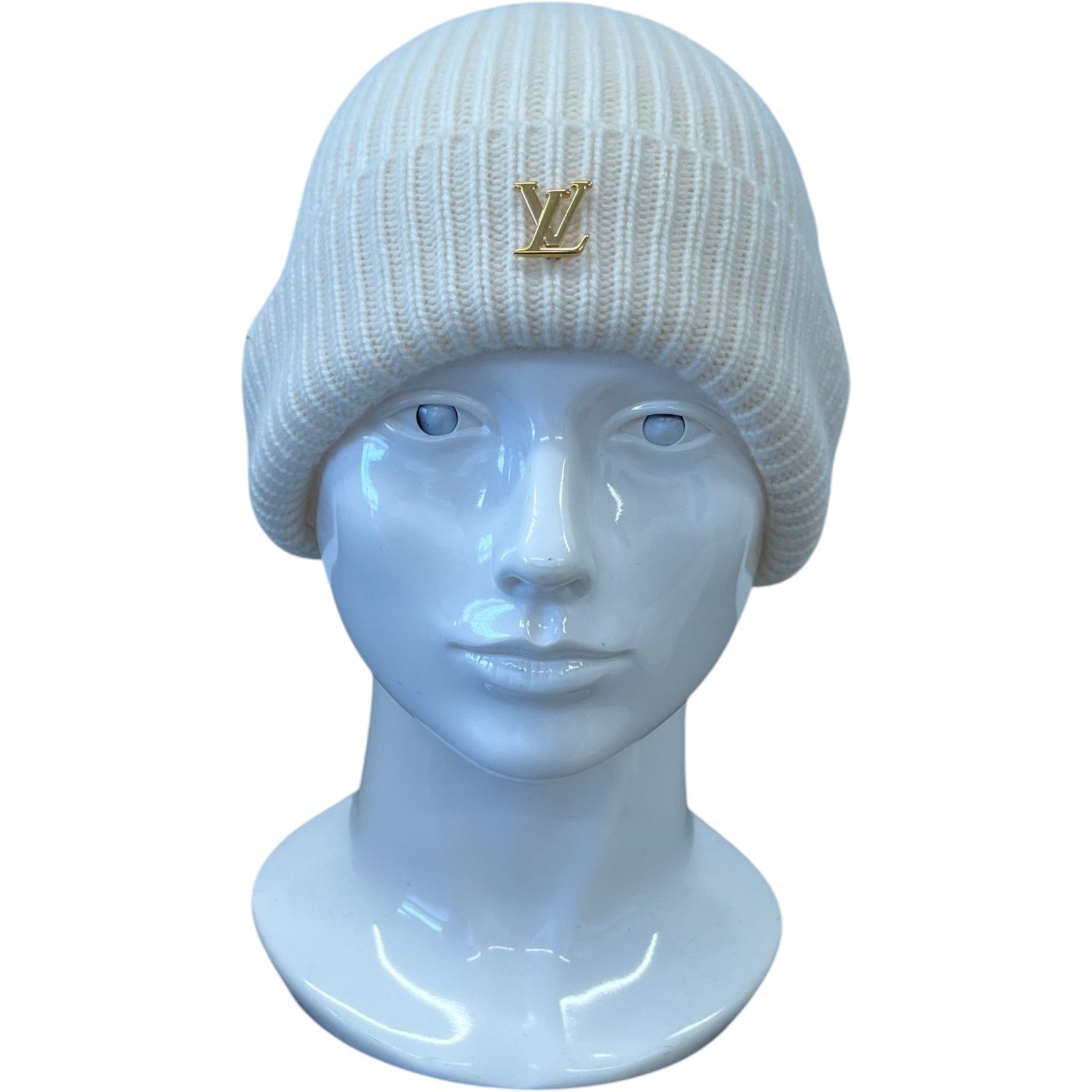 Lv Spark Beanie Hat Cream - Photo 2