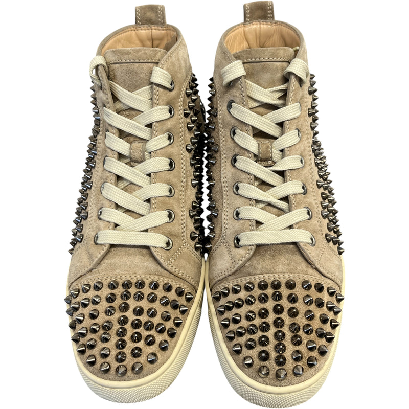 Men's Spikes High Trainers Beige Size UK 6 / EU 40