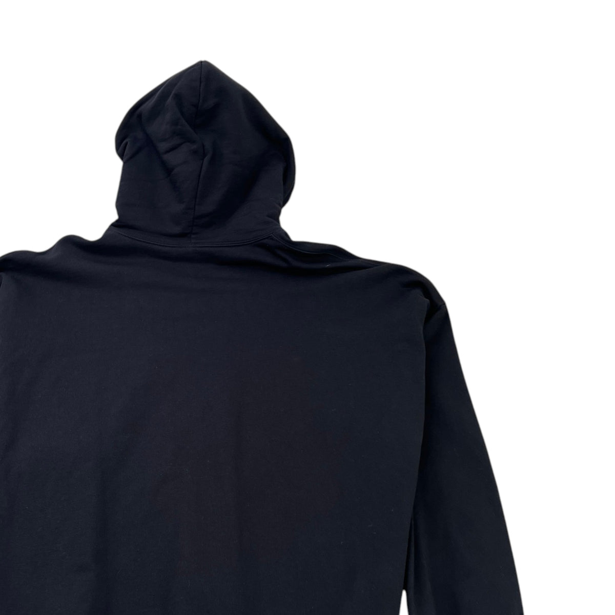 Men's College Logo Hoodie Black Size L - Photo 4
