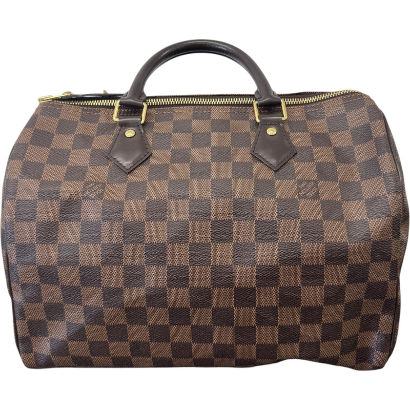 Women's Damier Ebene Speedy 30 Bag Brown