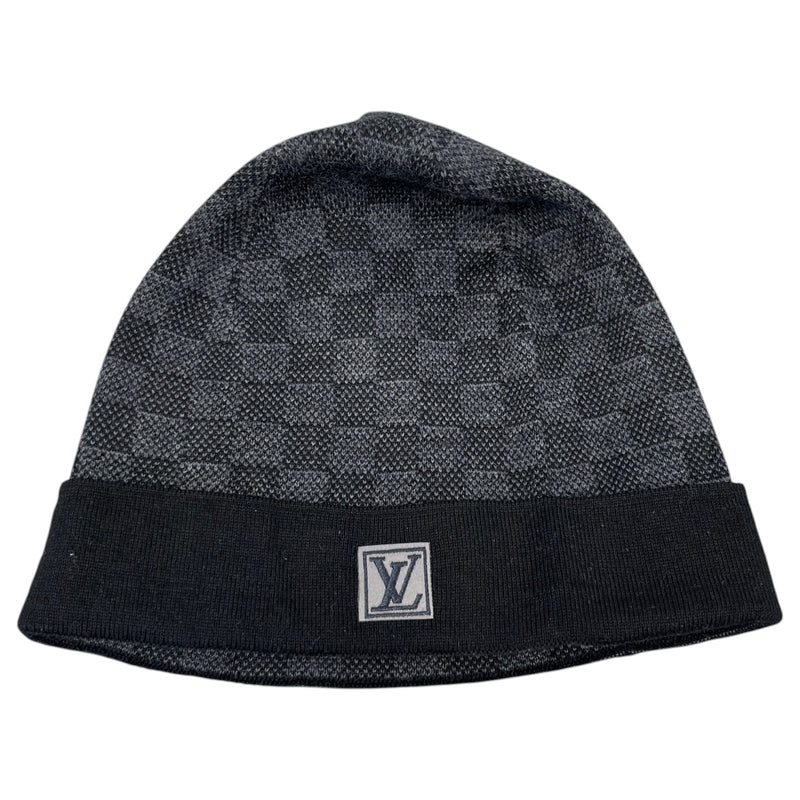 Men's Néo Petit Damier Beanie Hat Black