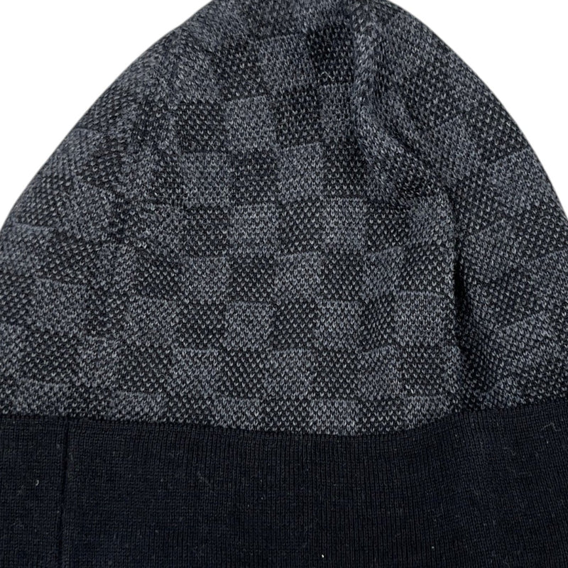 Men's Néo Petit Damier Beanie Hat Black