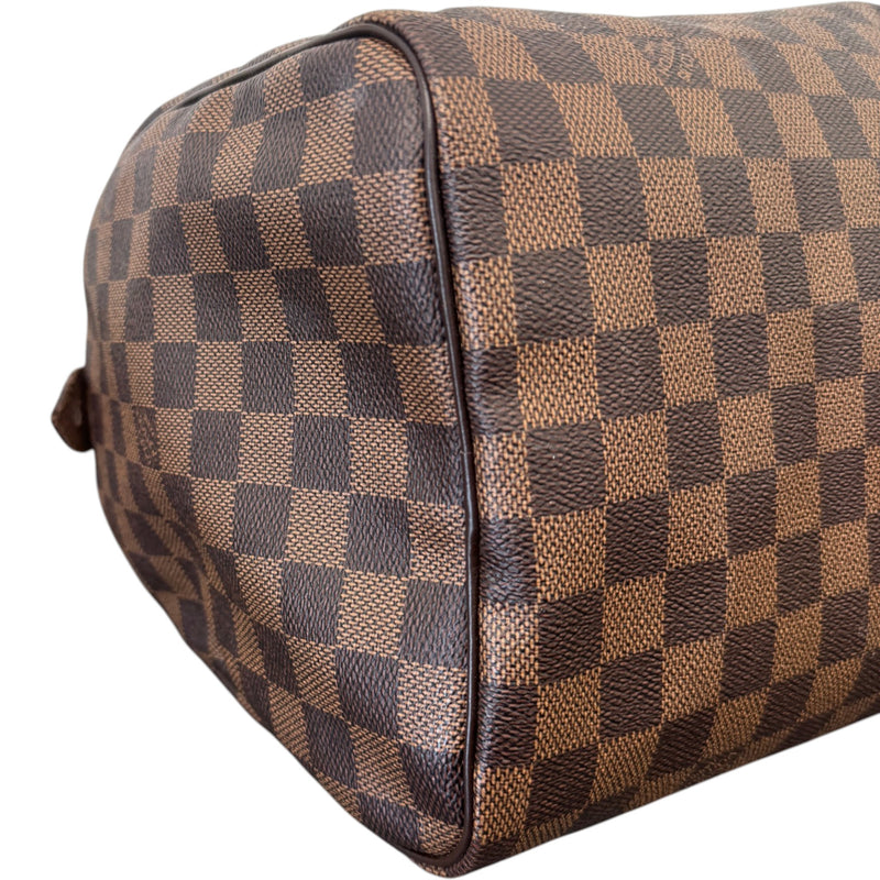 Women's Damier Ebene Speedy 30 Bag Brown