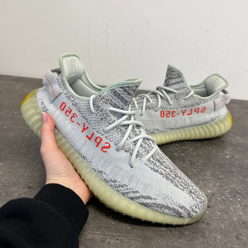 Men's 350 V2 Low Trainers Grey Size EU 44.5 / UK 10.5