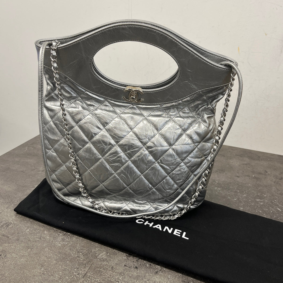 Women's Shopping 31 Tote Handbag Silver - Photo 13