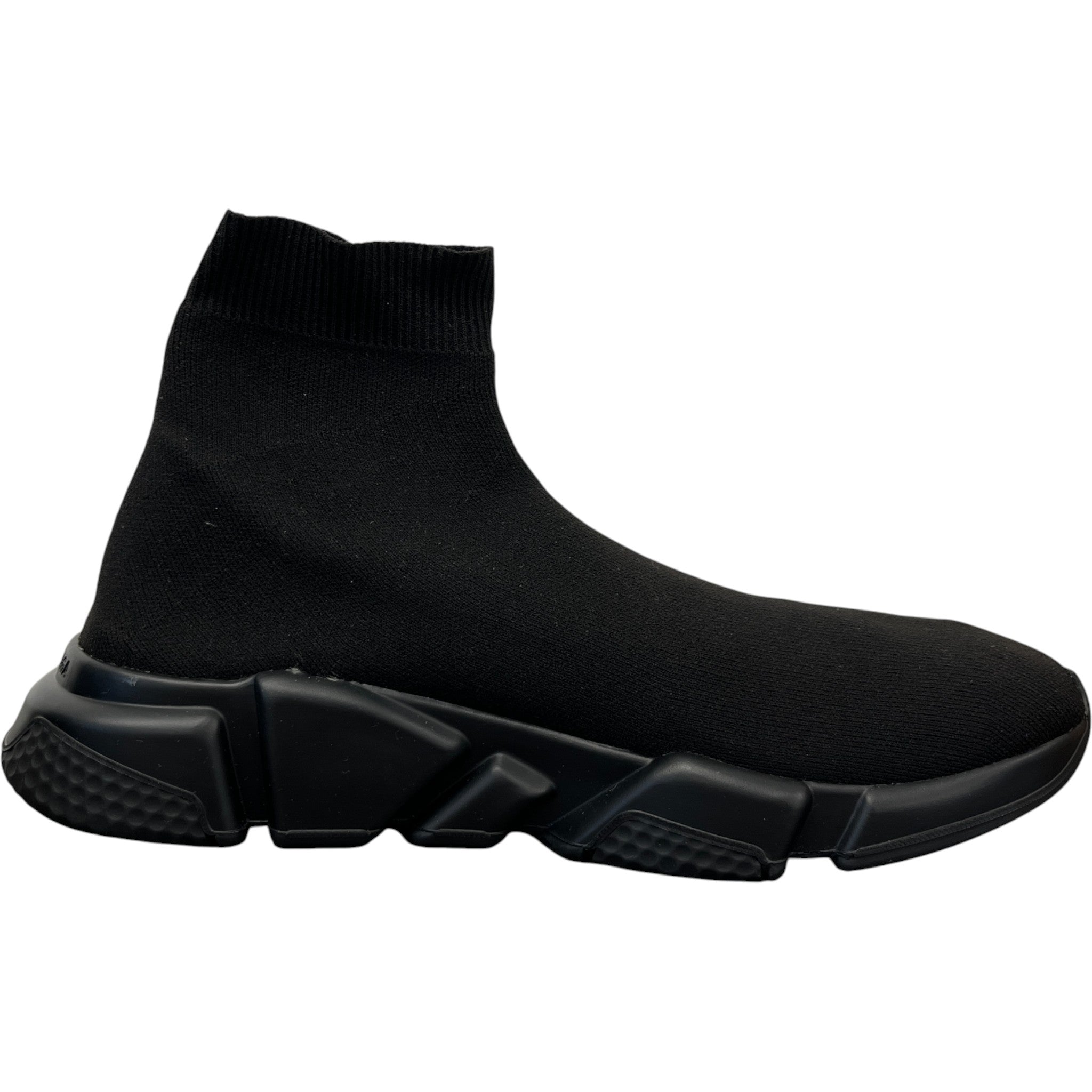 Men's Speed Sock High Trainers Black Size EU 42 / UK 8 – Label Source