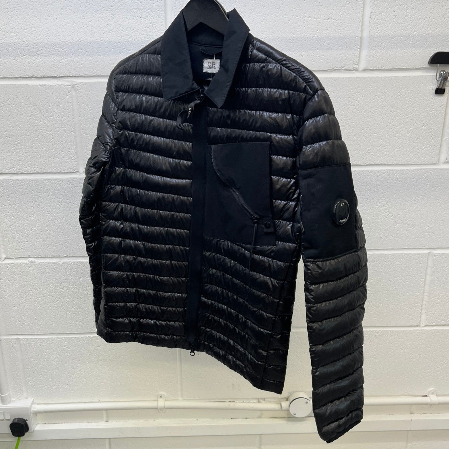 Men's D.D Shell Lens Down Jacket Black Size S - Photo 10