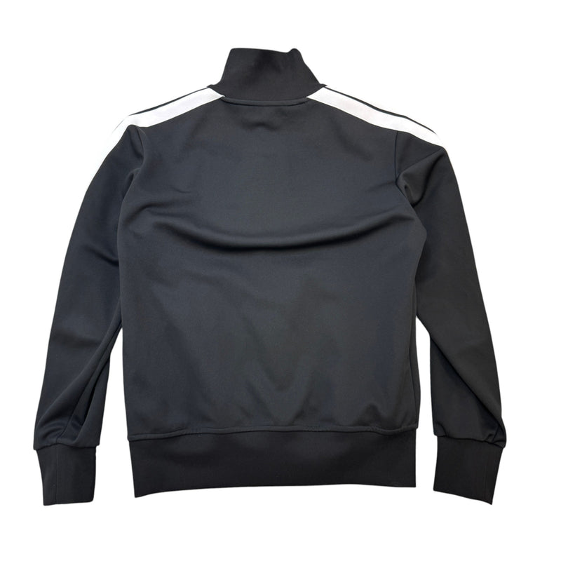 Men's Logo Print Track Jacket Black Size M