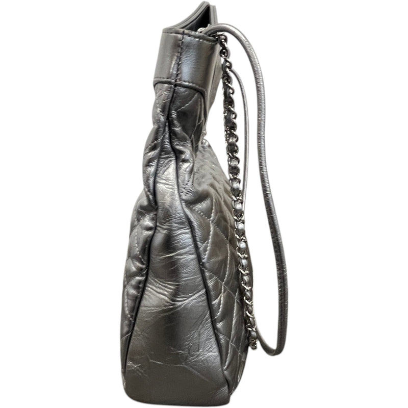 Women's Shopping 31 Tote Handbag Silver
