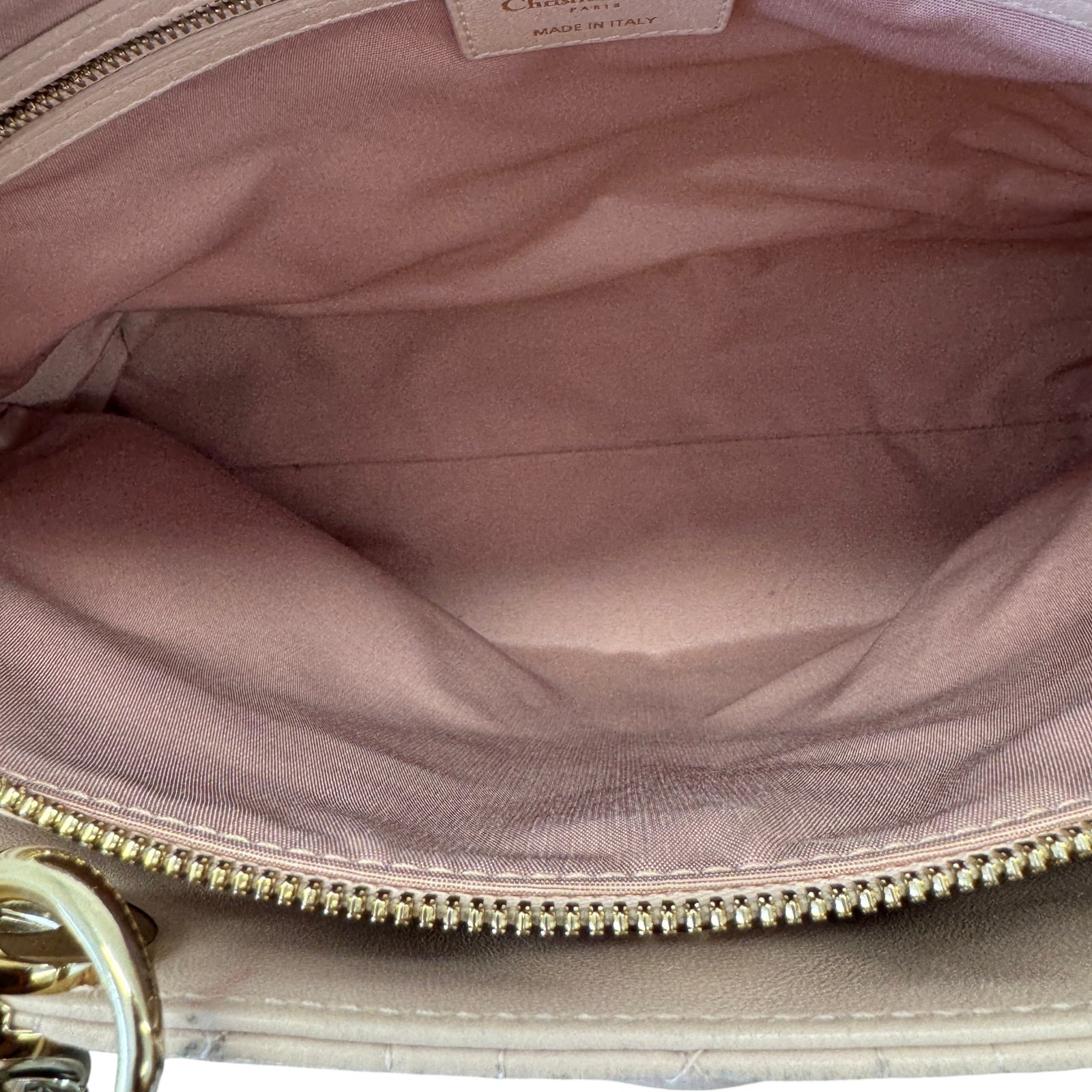 Women's Cannage Quilted Medium Shopping Tote Bag Pink - Photo 13