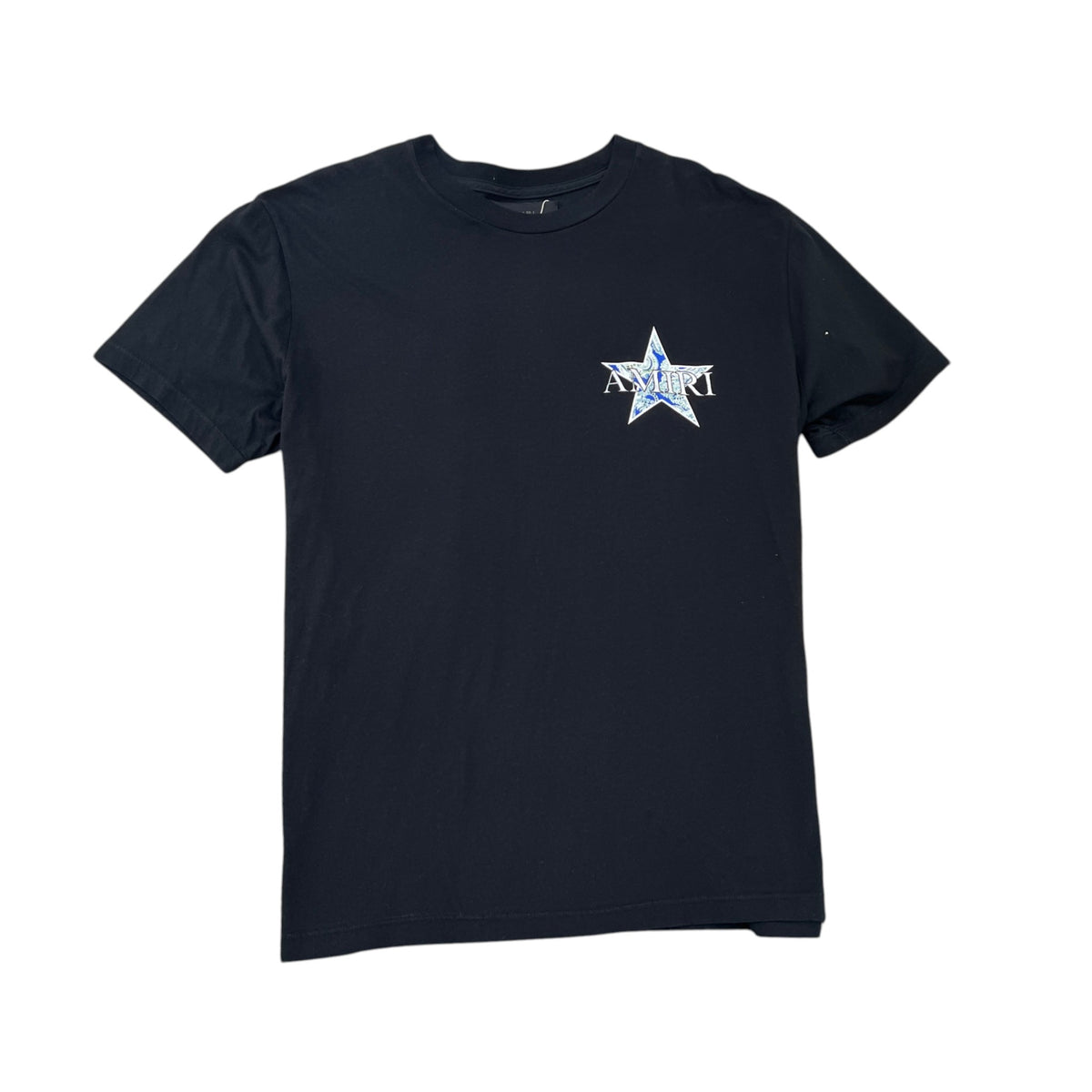 Men's Paisley Star T-Shirt Black Size M - Photo 1