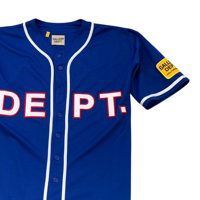 Men's DEPT Baseball OverShirt Blue Size XL