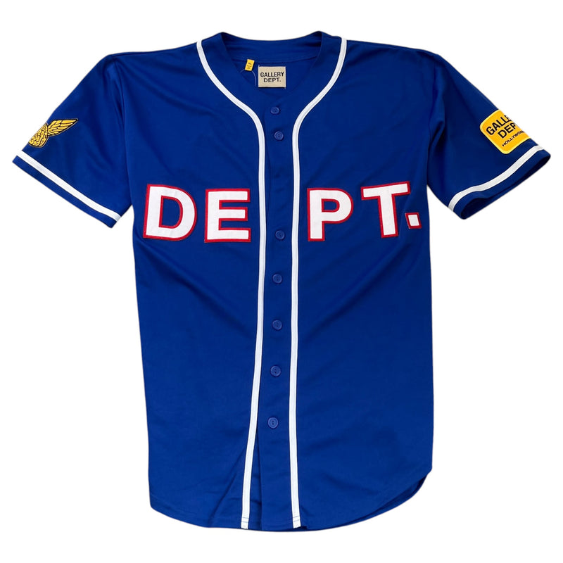 Men's DEPT Baseball OverShirt Blue Size XL
