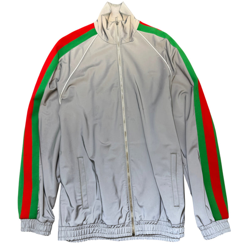 Men's Reflective Web Jacket Grey Size M