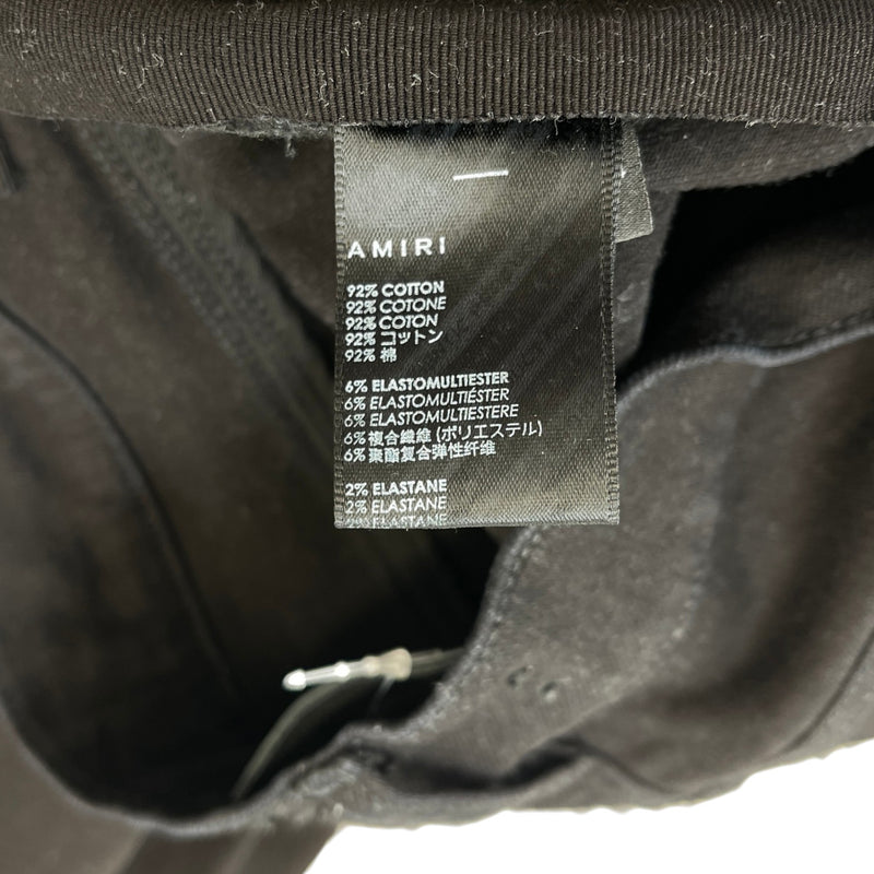 Men's Mx1 Distressed Bandana Jeans Black Size Waist 38"