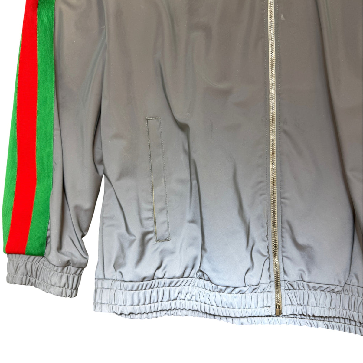 Men's Reflective Web Jacket Grey Size M - Photo 5