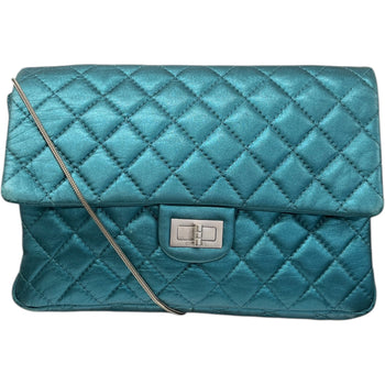 Women's 2.55 Reissue Metallic Handbag Blue