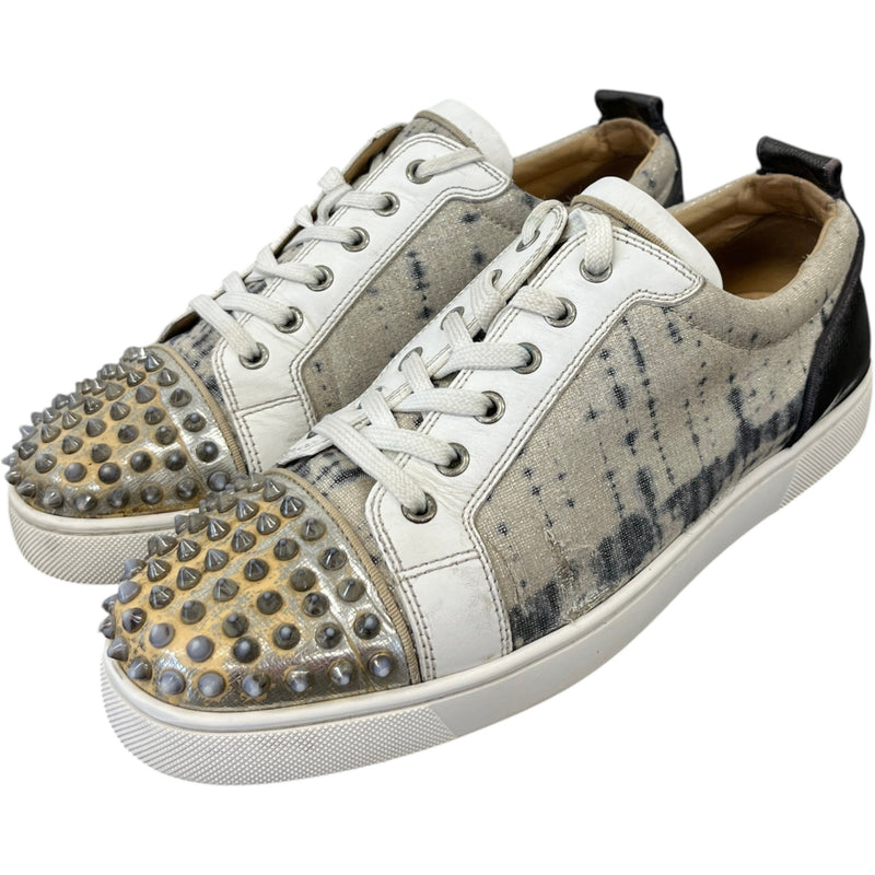 Men's Louis Junior Spikes Low Trainers Cream Size EU 42.5 / UK 8.5