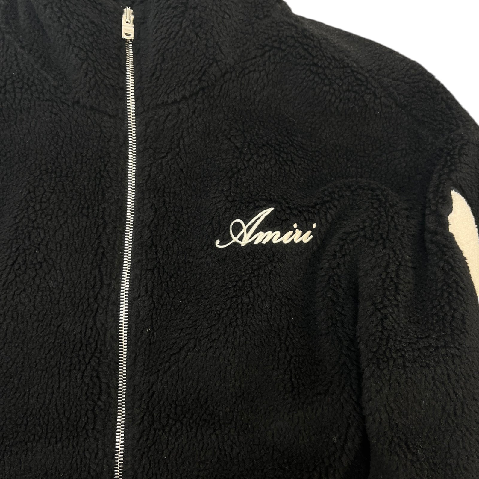 Men's Bones Fleece Jacket Black Size M - Photo 6