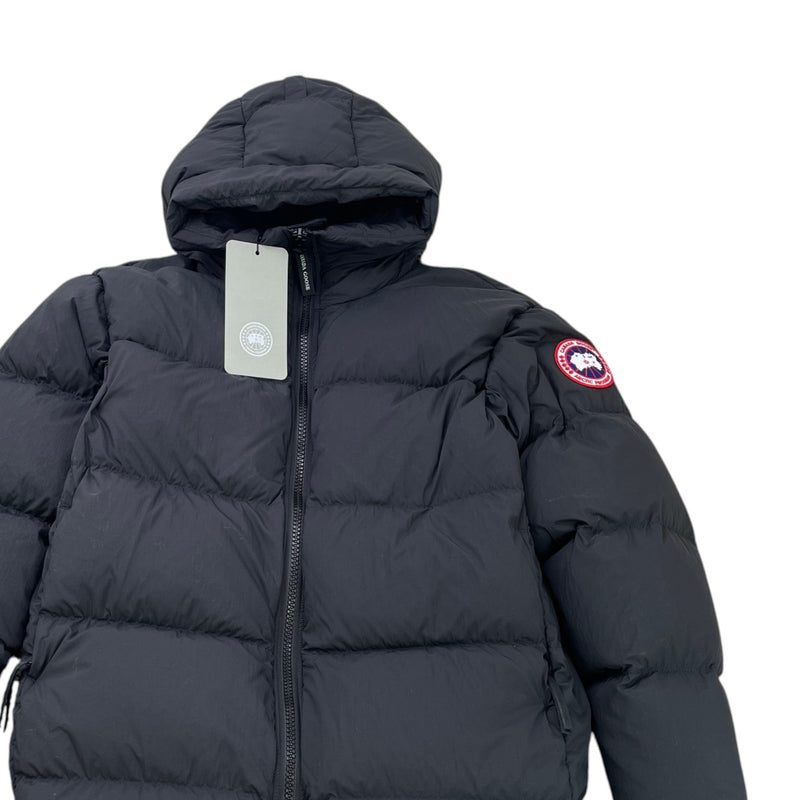 Men's Lawrence Puffer Down Jacket Black Size XL