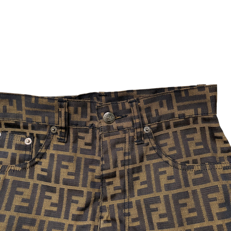 Women's Vintage Zucca Jeans Brown Size Waist 26"