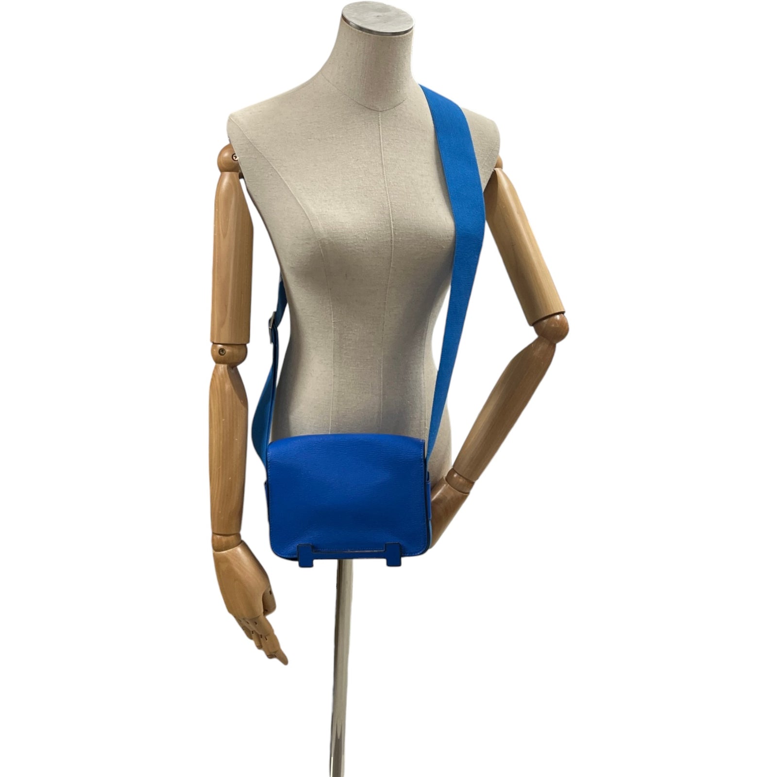 Women's Geta Goatskin Bag Blue - Photo 2