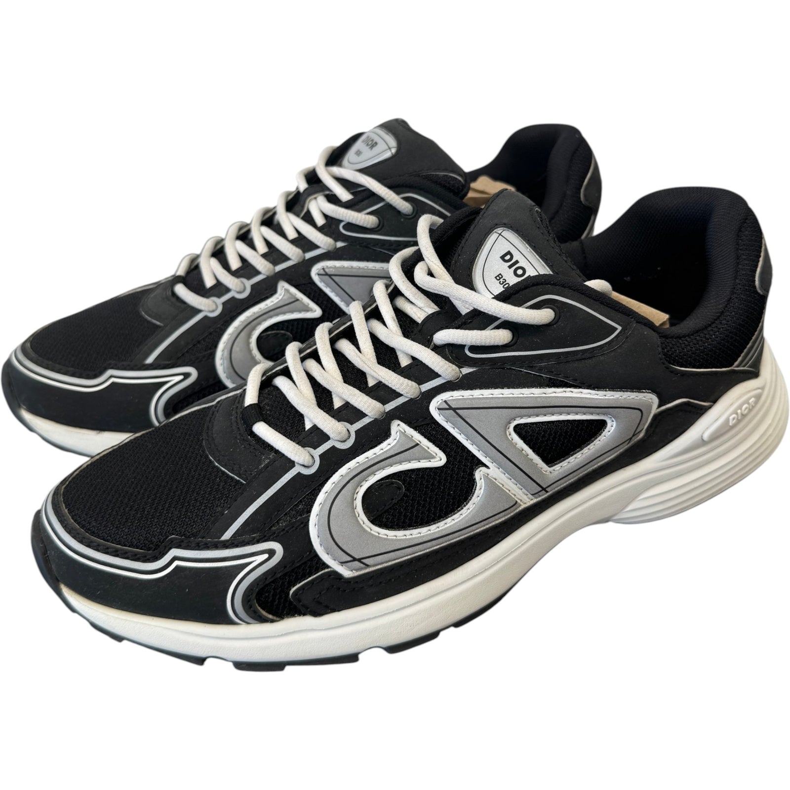 Men's B30 Low Trainers Black Size UK 10.5 / EU 44.5 - Photo 7