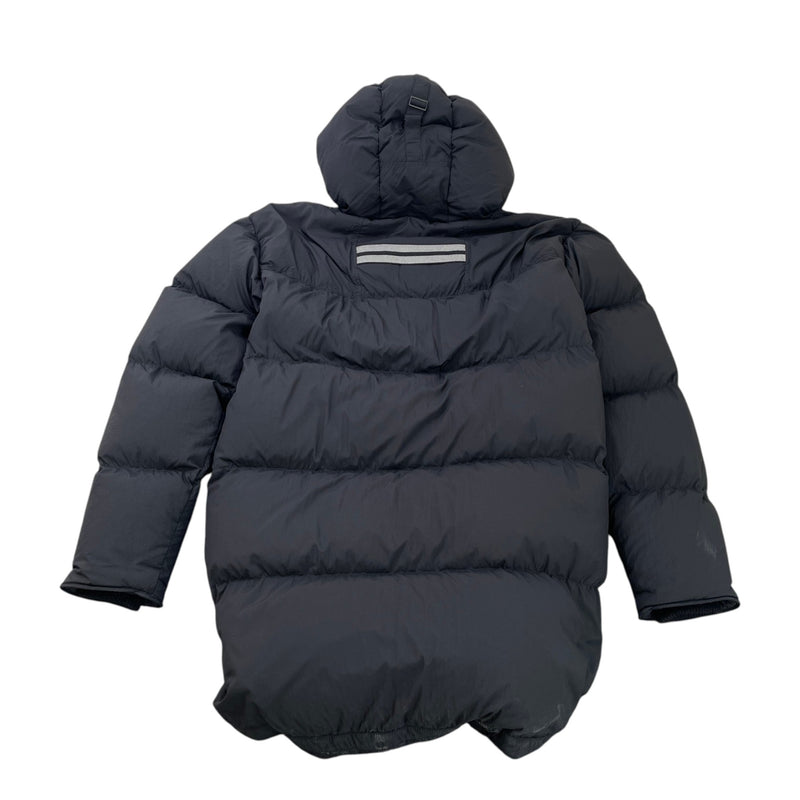 Men's Lawrence Puffer Down Jacket Black Size XL