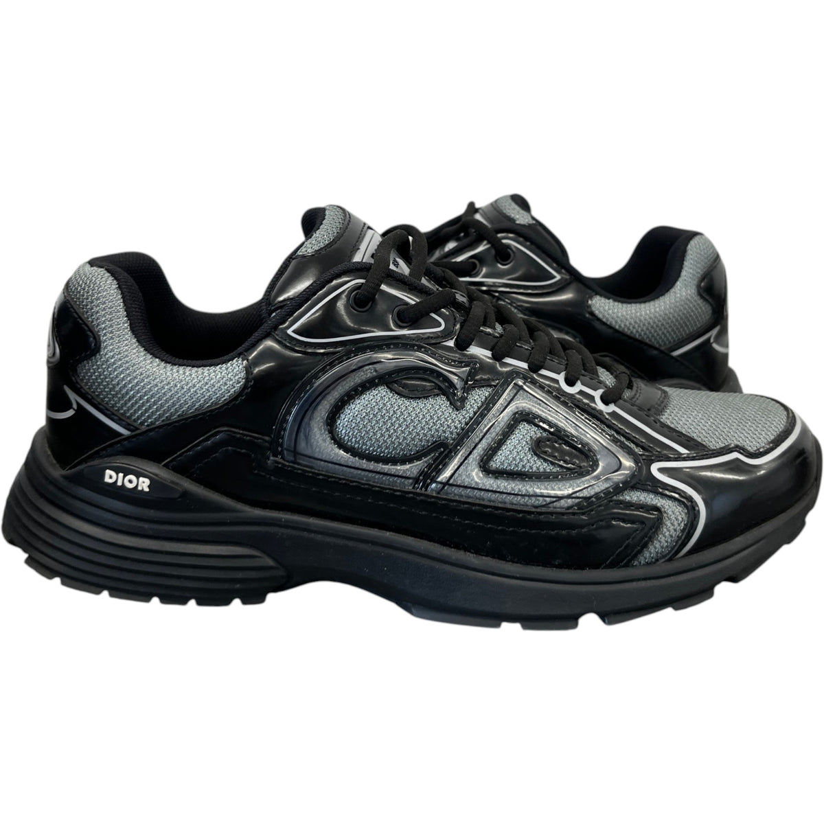 Men's b30 Low Trainers Black Size UK 8 / EU 42 - Photo 3