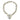 Women's Heart Tag Bracelet Silver