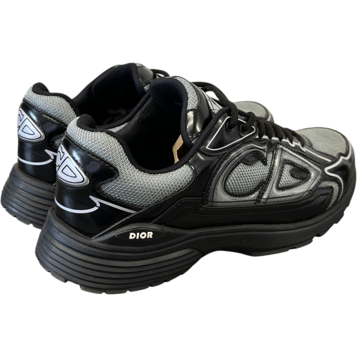 Men's b30 Low Trainers Black Size UK 8 / EU 42 - Photo 8