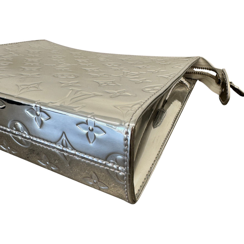 Men's Monogram Miroir Toiletry Pouch Silver