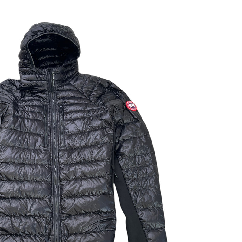 Men's Hybridge Lite Hoody Down Jacket Black Size XL