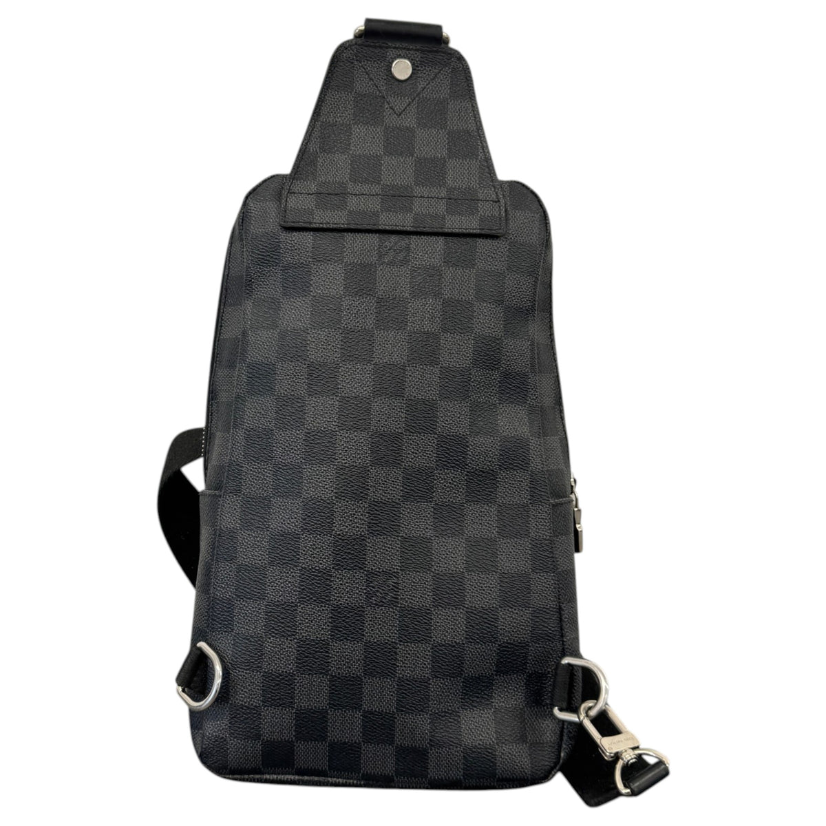 Men's Damier Graphite Avenue Sling Messenger Bag Black - Photo 3