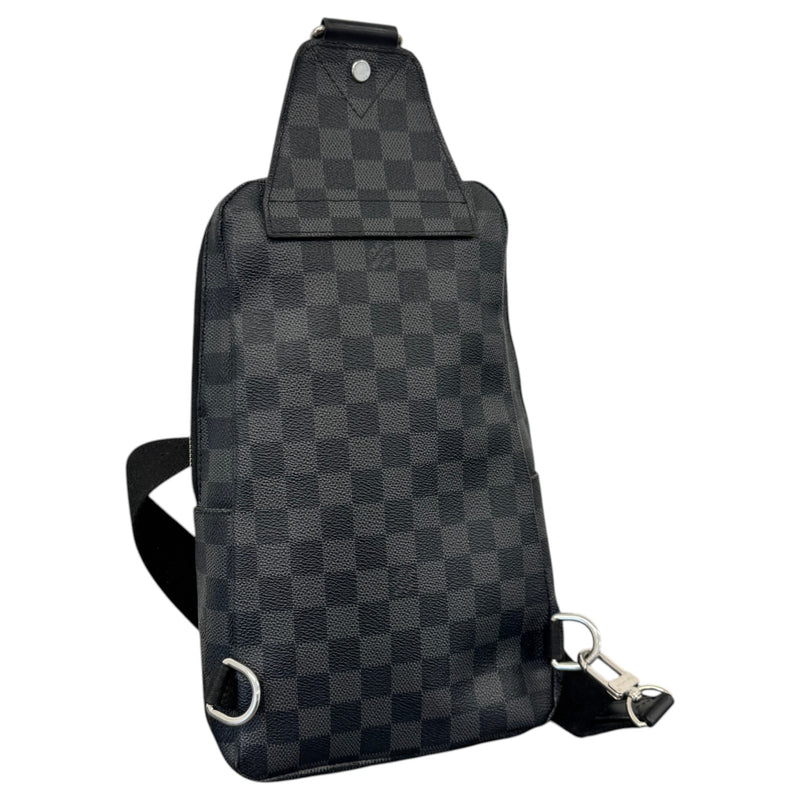 Men's Damier Graphite Avenue Sling Messenger Bag Black