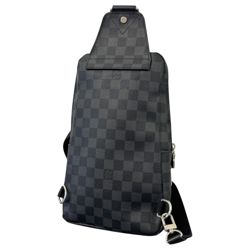 Men's Damier Graphite Avenue Sling Messenger Bag Black