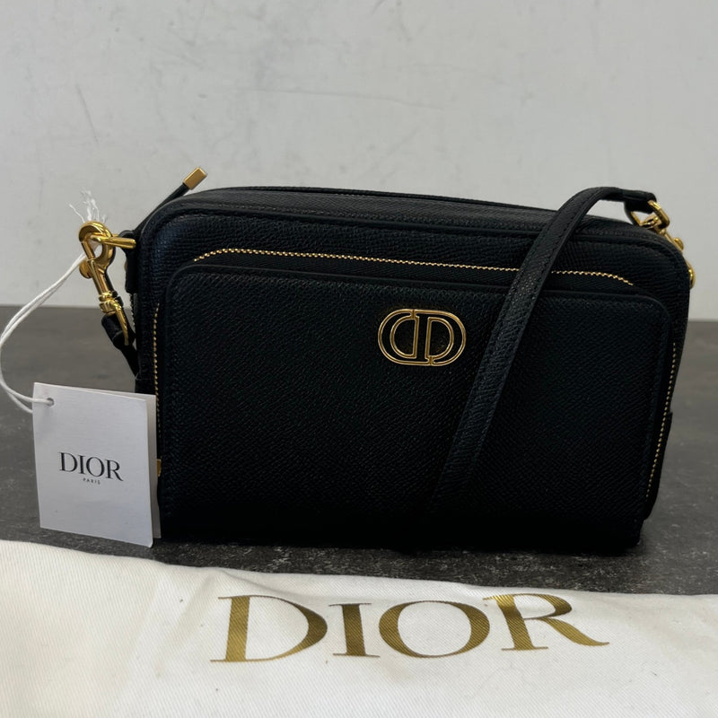 Women's Caro Double Pouch Bag Black