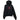 Men's Printed Logo Hoodie Black Size XS