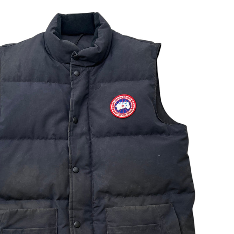 Men's Freestyle Crew Gilet Navy Size M