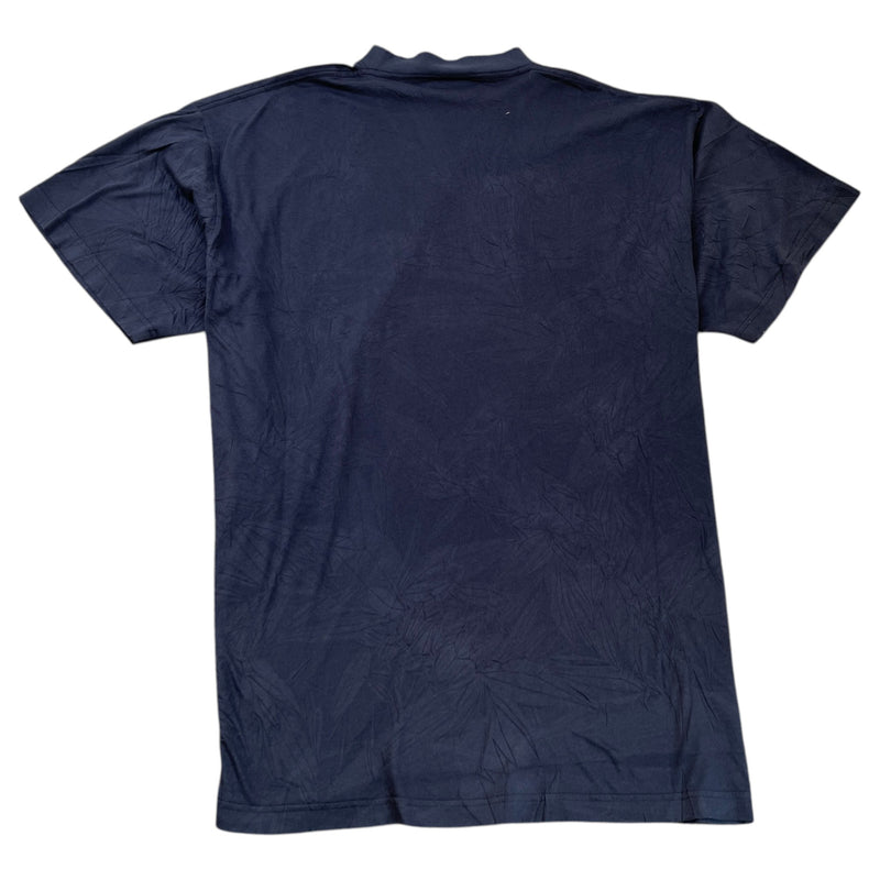 Men's Logo Print T-Shirt Navy Size M