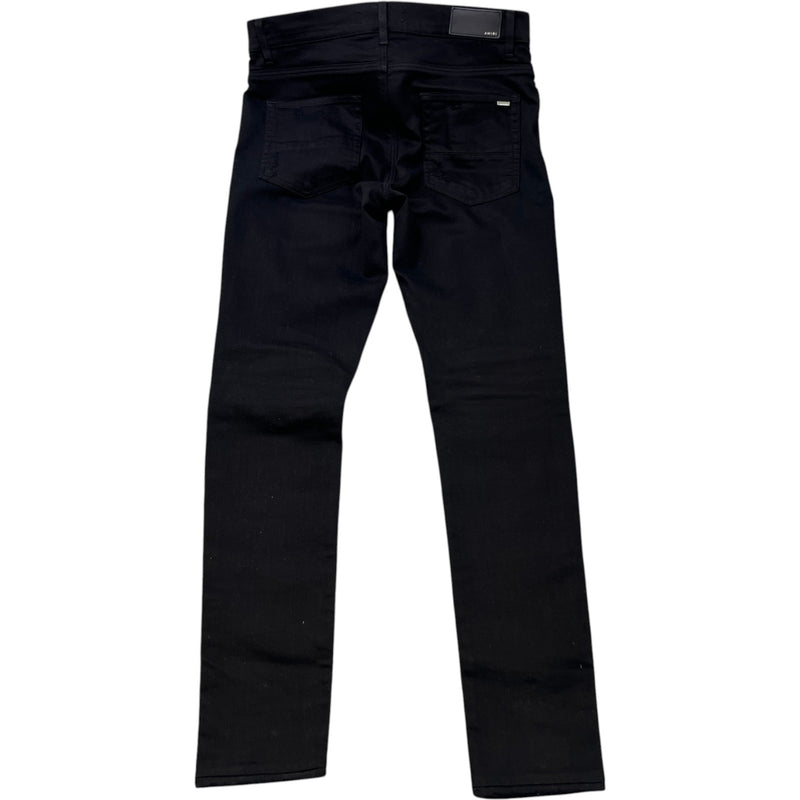 Men's Mx1 Distressed Jeans Black Size Waist 33"
