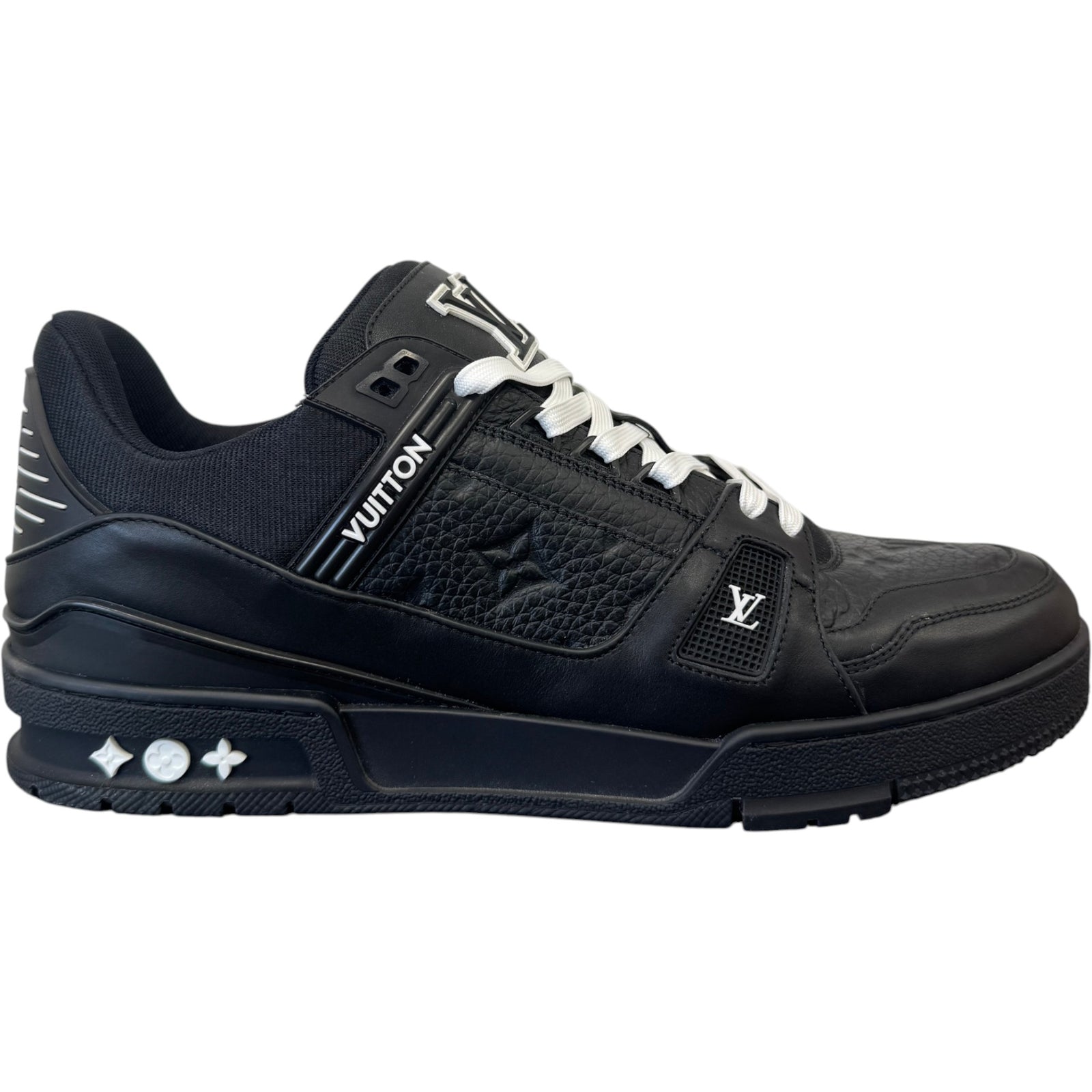 Men's lv Low Trainers Black Size UK 8 / EU 42 - Photo 1