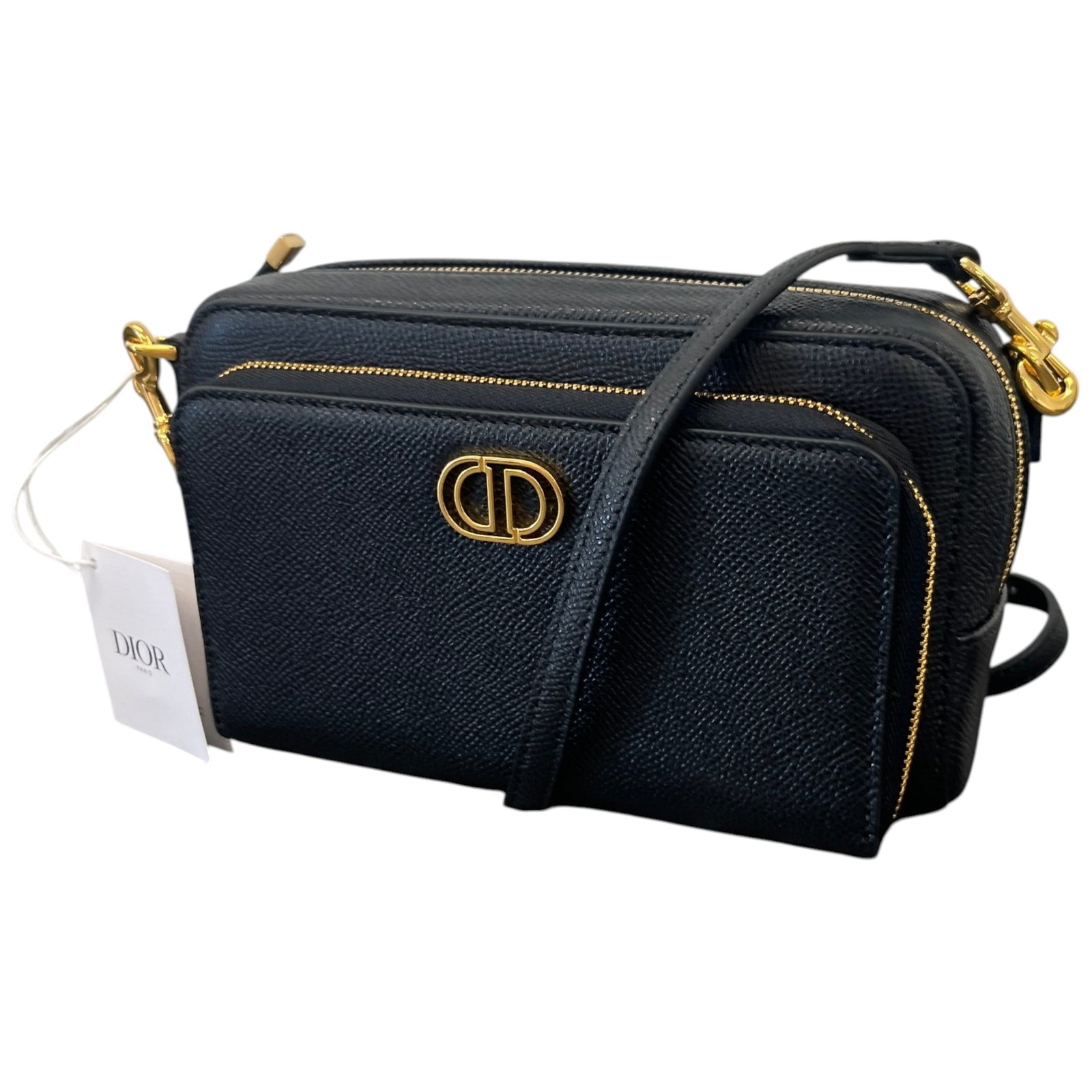 Women's Caro Double Pouch Bag Black - Photo 5