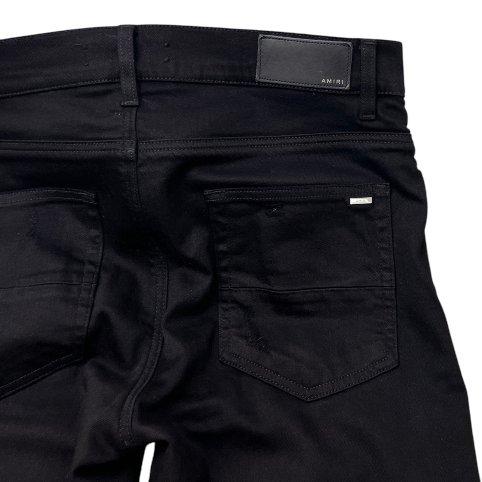 Men's Mx1 Distressed Jeans Black Size Waist 33" - Photo 6