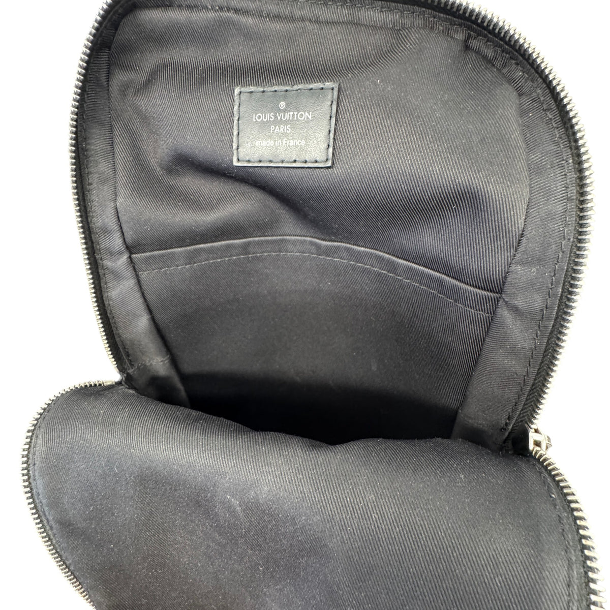 Men's Damier Graphite Avenue Sling Messenger Bag Black - Photo 11