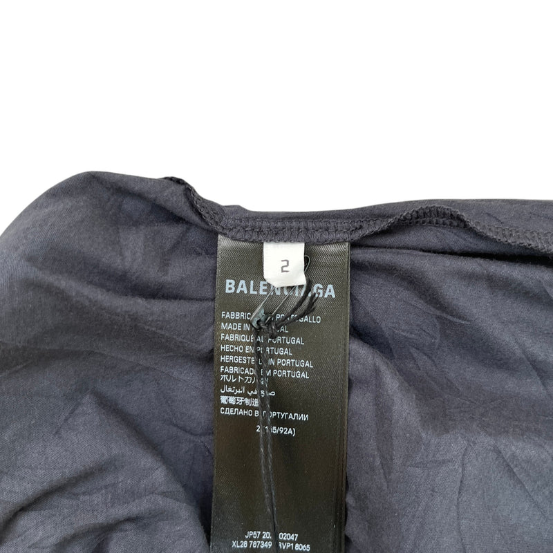 Men's Logo Print T-Shirt Navy Size M