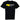 Men's Spray Logo Print T-Shirt Black Size S