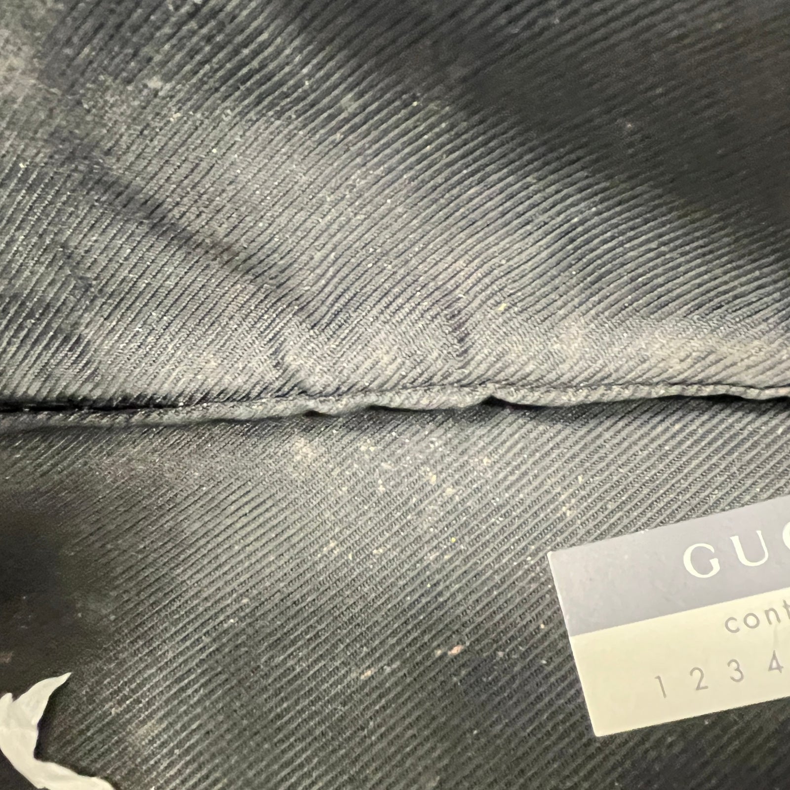Women's Gg Monogram Boat Pochette Handbag Black - Photo 11