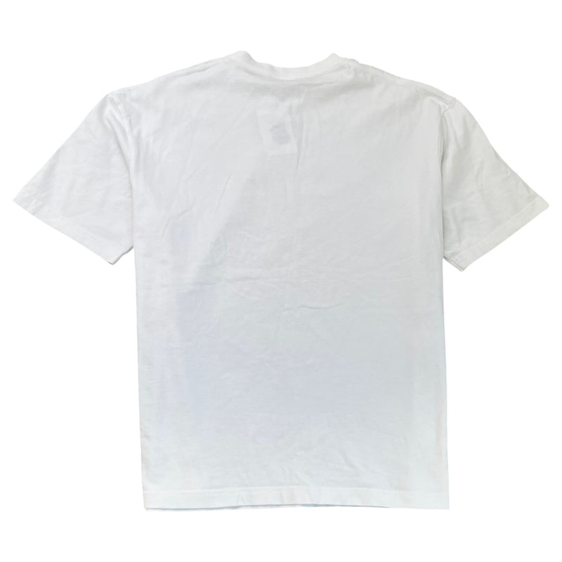 Men's Logo Print T-Shirt White Size S