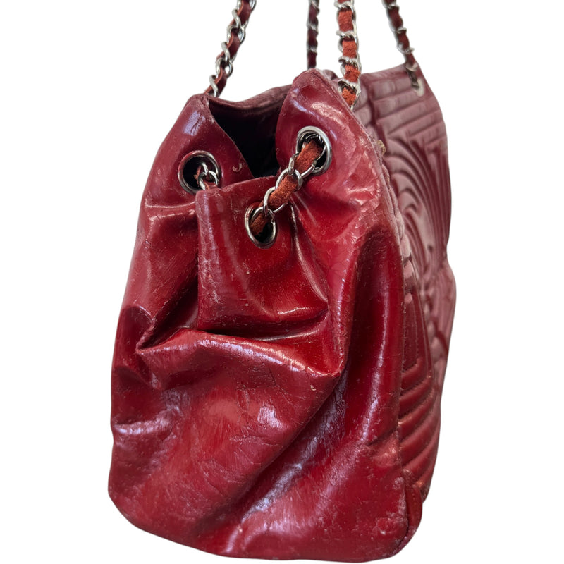 Women's Paris-Shanghai Coco Ming Tote Handbag Burgundy